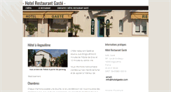 Desktop Screenshot of hotelgaste.com