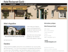 Tablet Screenshot of hotelgaste.com